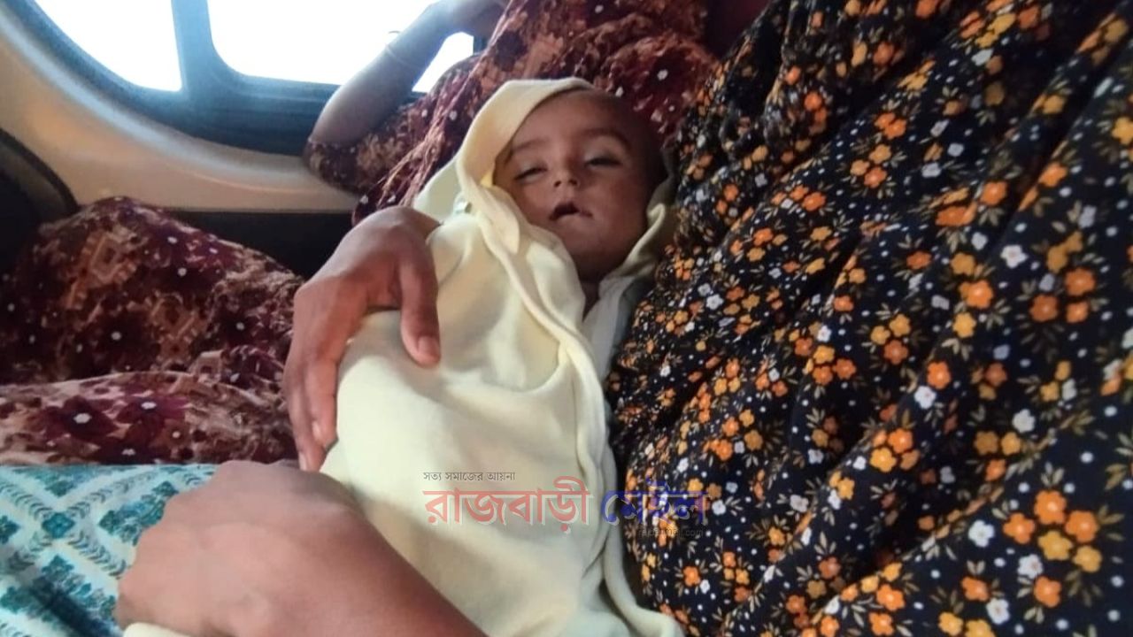 হামের উপসর্গ নিয়ে রাজবাড়ীর ১০ মাস বয়সি শিশু আরিশার মৃত্যু