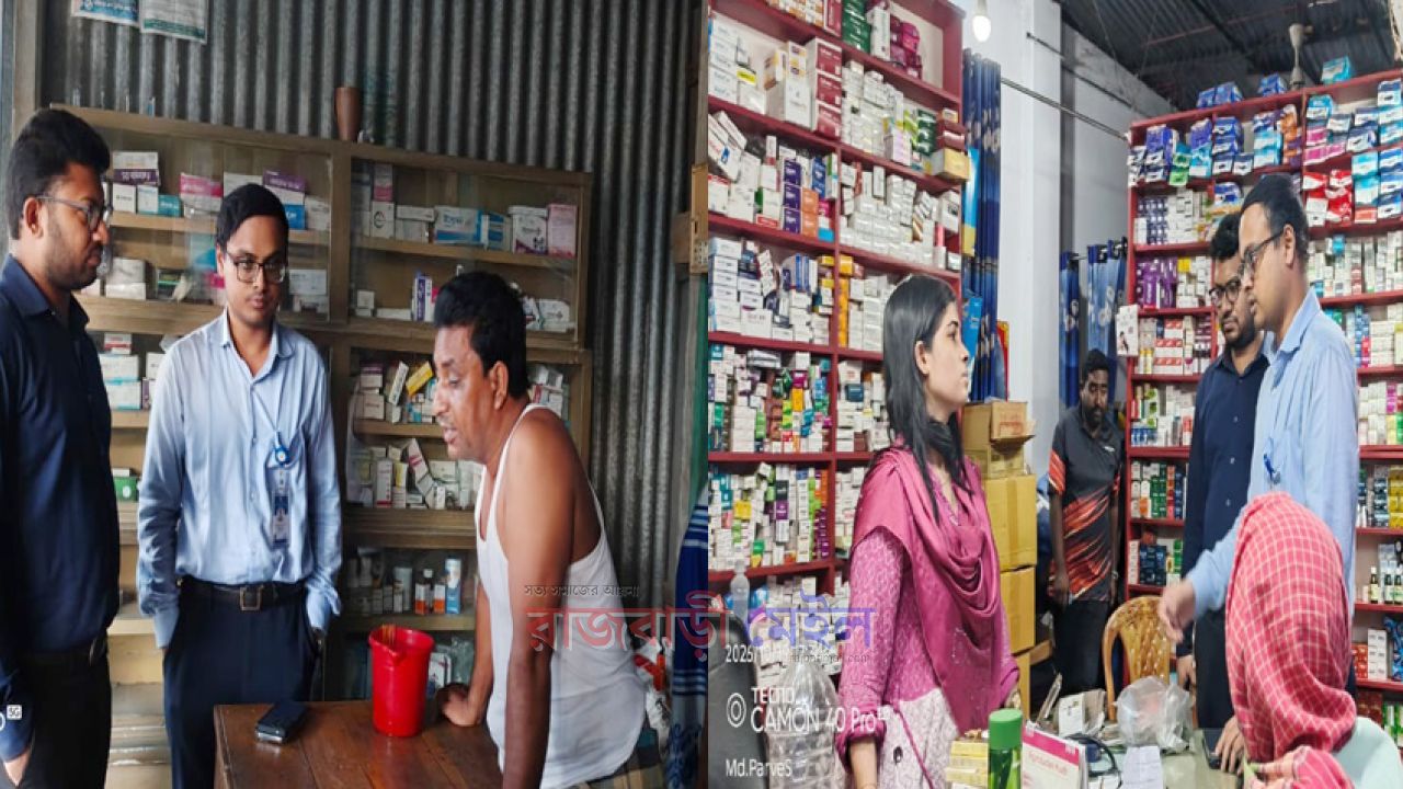 দৌলতদিয়ায় অবৈধ চিকিৎসার বিরুদ্ধে অভিযান; দুই পল্লী চিকিৎসককে জরিমানা-জেল